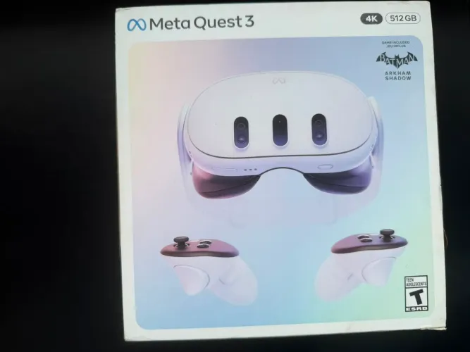 Meta Quest 3 512gb 4k Branco com Joysticks