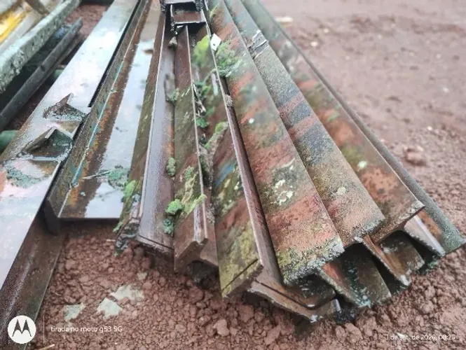 VIGA I 6P USADA : 150MM X 10MM X 3MM E 150MM X 10MM X 5MM R$ 40,00