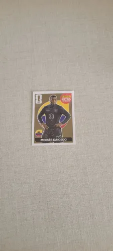 Figurinha legend moisés caicedo gold