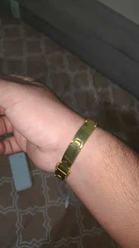 BRACELETE BANHADO OURO - VALOR NEGOCIÁVEL