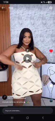 Vestido de trico
