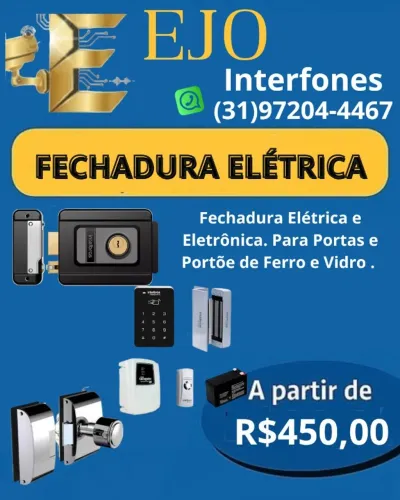 FECHADURA ELÉTRICA