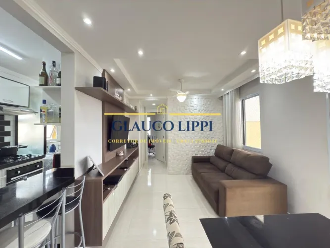 Apartamento para Venda em Votorantim, Condomínio Villa Flora, 2 dormitórios, 1 suíte, 2 ba