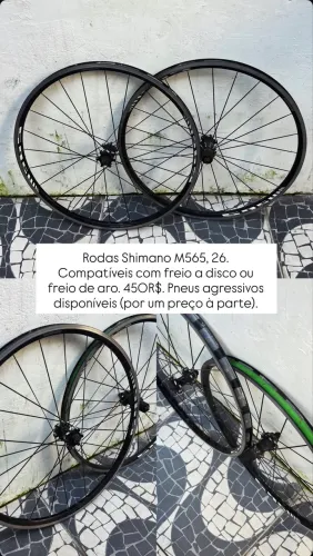 Rodas Shimano M565