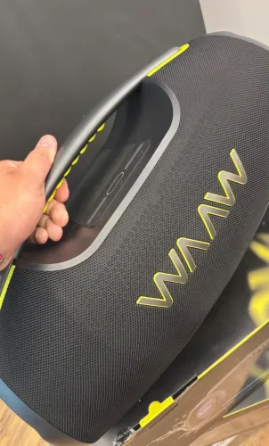 CAIXA DE SOM Hyperboom 1000 Waaw Alok LACRADA 