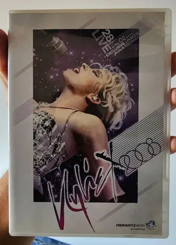 DVDs música POP -Rihanna, Christina Aguilera, Mariah Carey, Britney Spears e Kylie Minogue