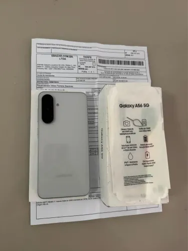 SAMSUNG A56 5G caixa original e acessórios