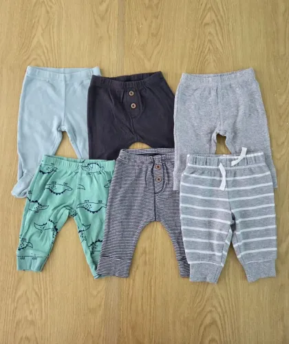 Lote Calça Carters 3 meses - menino