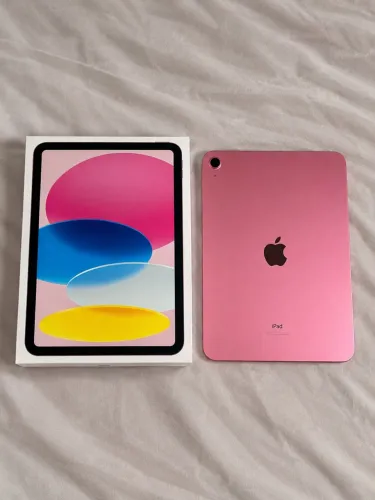 apple ipad (10ª geração) 10,9" wi-fi 64gb rosa