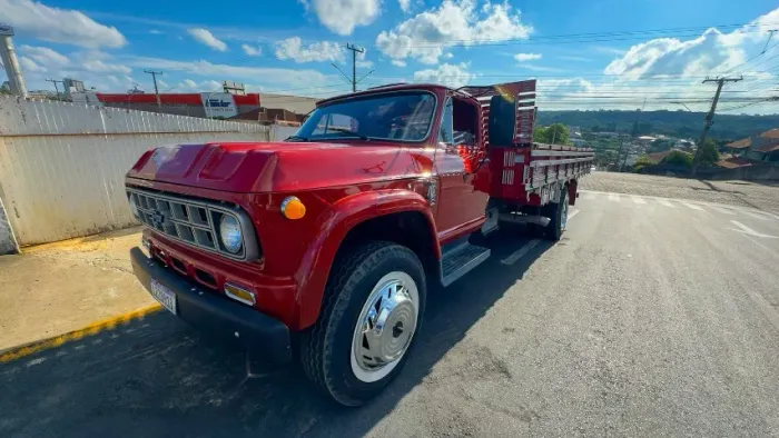 CAMINHÃO GM/ CHEVROLET D60 VERMELHO