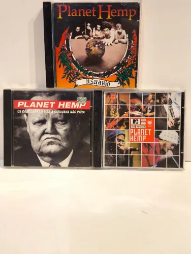 CDs Planet Hemp - Clássicos Dos Anos 90 e 2000 (Originais)