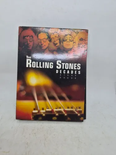 Box DVD do Rolling Stones Décadas.