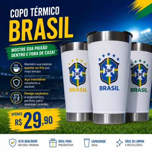 Copos personalizados copa 2026