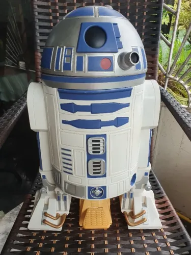 Star Wars R2-D2 Wastebasket tamanho 60x40cm colecionável