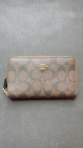 Carteira Coach Signature Monograma