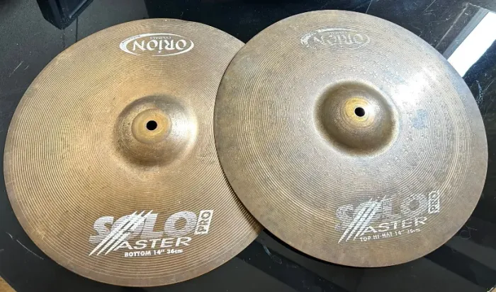 Kit prato chimbal HIT HAT 14" Orion Master pro bottom