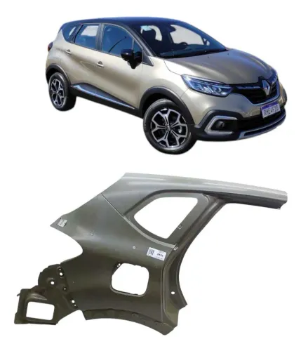 2018 Lateral Traseira Direita Renault Captur.Original