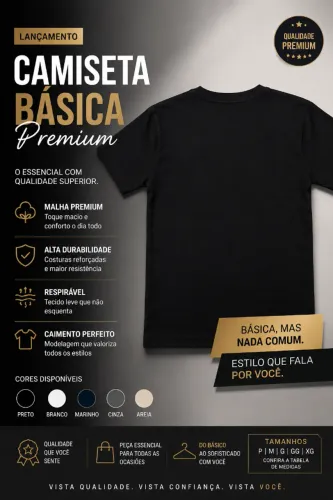 Camisas Básicas Premium 
