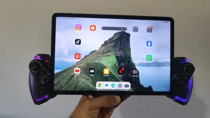 tablet Poco pad 256gb + controle ipega