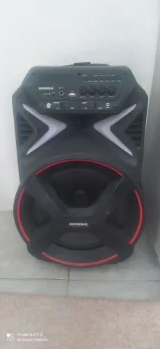 ? CAIXA DE SOM MONDIAL CM400 ? 400W DE POTÊNCIA! ?