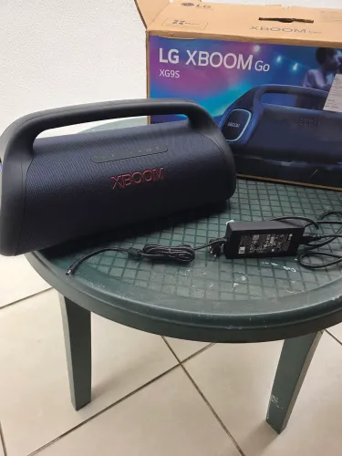 X boom LG xg9s novinha com nota fiscal na caixa.