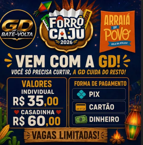 BATE VOLTA ARRAIA DO POVO