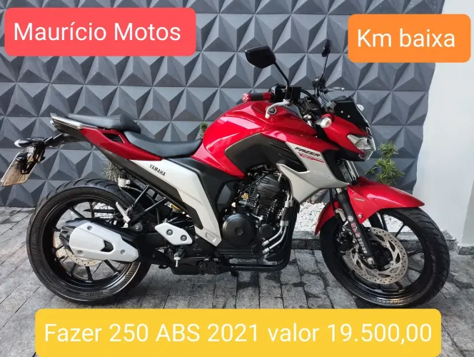 Yamaha Fazer 250 ABS 2021 km baixa linda