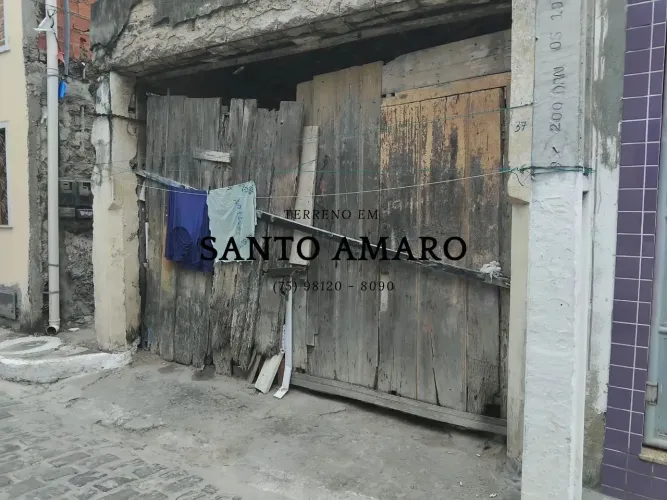 Terreno em Santo Amaro, Bahia.boa localização, centro