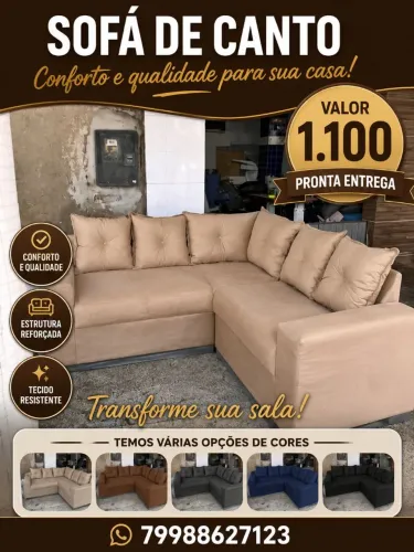SOFÁ DE CANTO