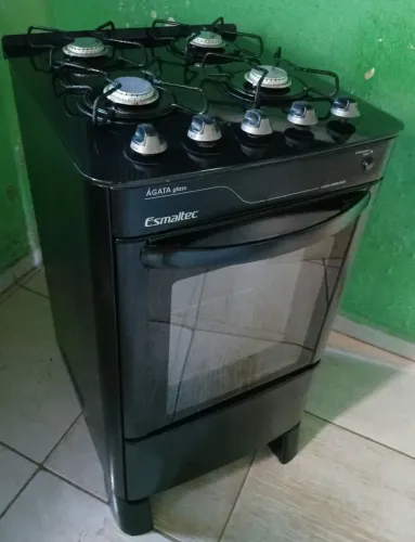 Fogão Esmaltec vidro