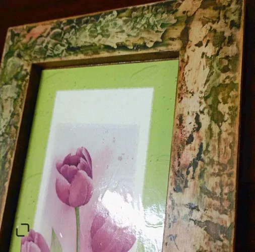 Quadro decorativo feito à mão
