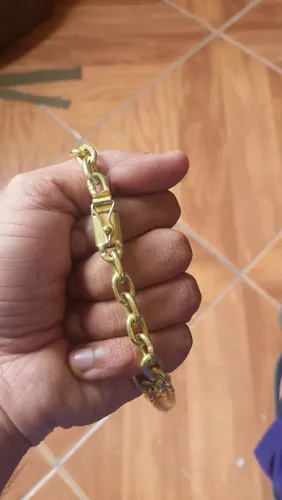 Cordão Moeda antiga 