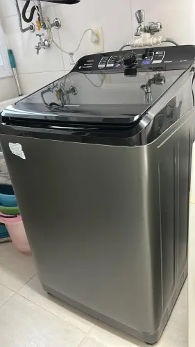 Máquina De Lavar Panasonic 12kg Titânio 127V