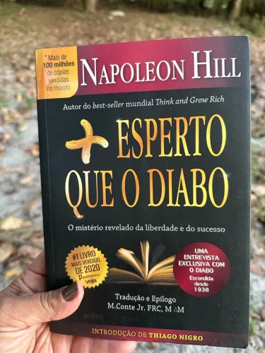 Livro Mais espero que o diabo
