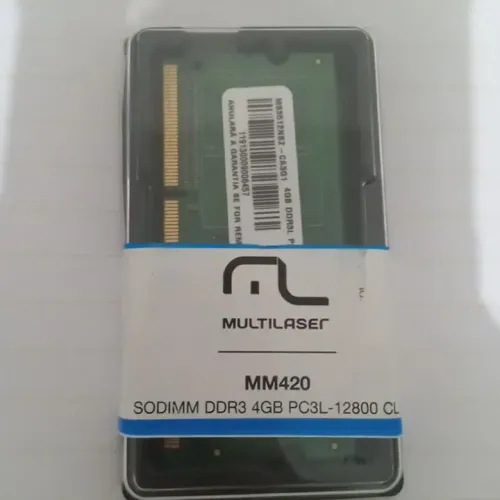 Memória multilaser ddr3 4g 1600mhz