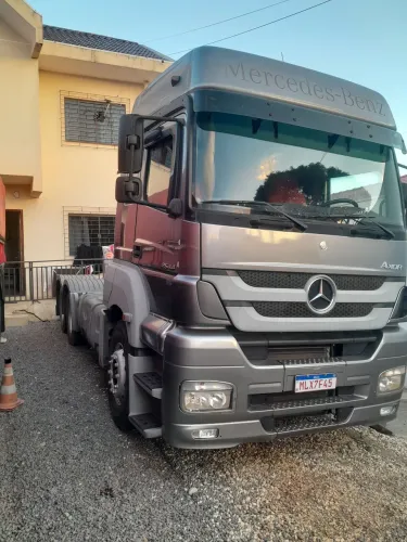 Mercedes benz Axor 2544 2013 250 mil analiza trocas por veículos do interesse 