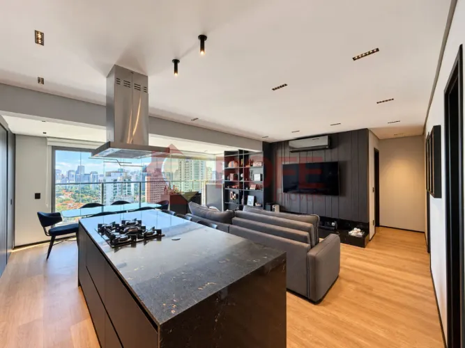 Apartamento à venda no Brooklin mobiliado