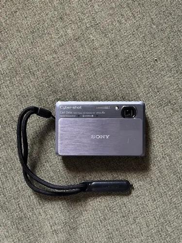 camera digital sony cyber-shot dsc-tx7 cinza
