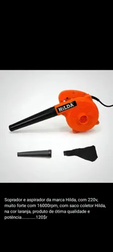 Soprador de ar elétrico de folhas profissional 16000rpm