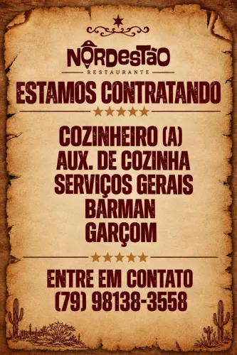 Estamos contratando!
