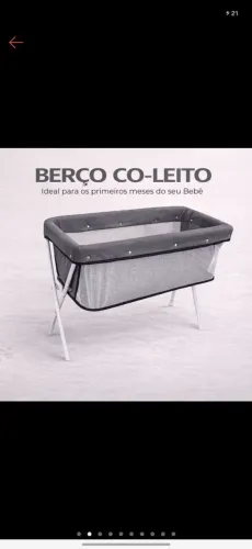 Vende-se berço minha bebê usou so um mes