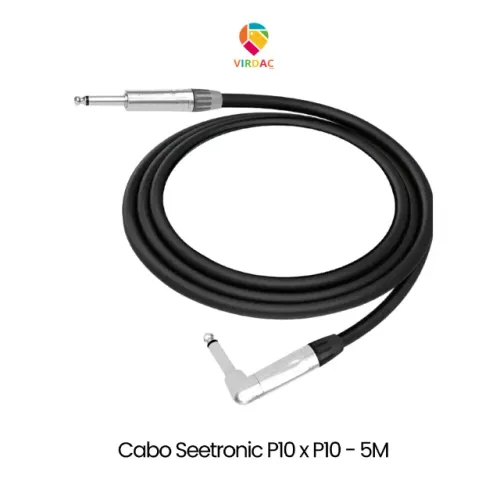Cabo P10 x P10 5 metros