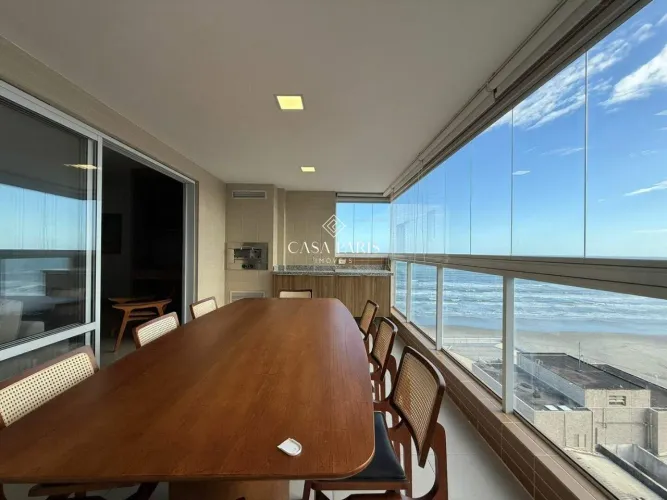 Apartamento à venda na Praia Grande (Aviação) | 3 suítes | Vista Mar | Varanda Gourmet
