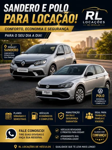 Veículos Disponíveis para Locação