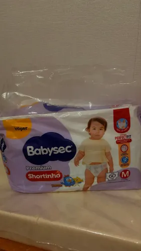 BABYSEC PREMIUM SHORTINHO M ? 60 UNIDADES