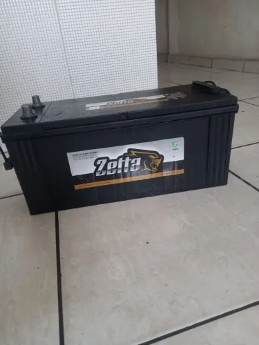 VENDO BATERIA ZETTA 150 AMPERES DATA 2025 OTIMA PRA CAMINHAO, SOM E ENERGIA SOLAR.
