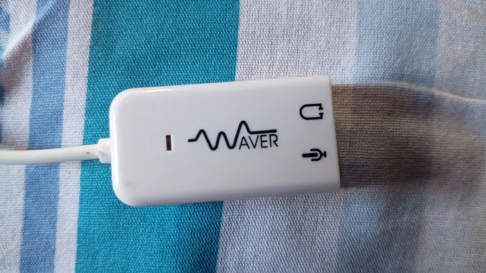 Adaptador de Áudio USB para P2 Fone de ouvido e Microfone