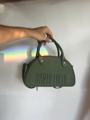 Bolsa Santa lolla verde musgo