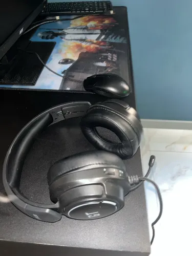 Fone GT gamer e mouse red dragon funcionando perfeitamente