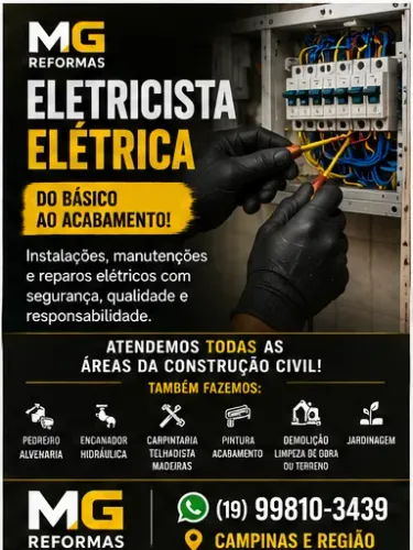 ? Eletricista em Campinas | Instalações e Reparos